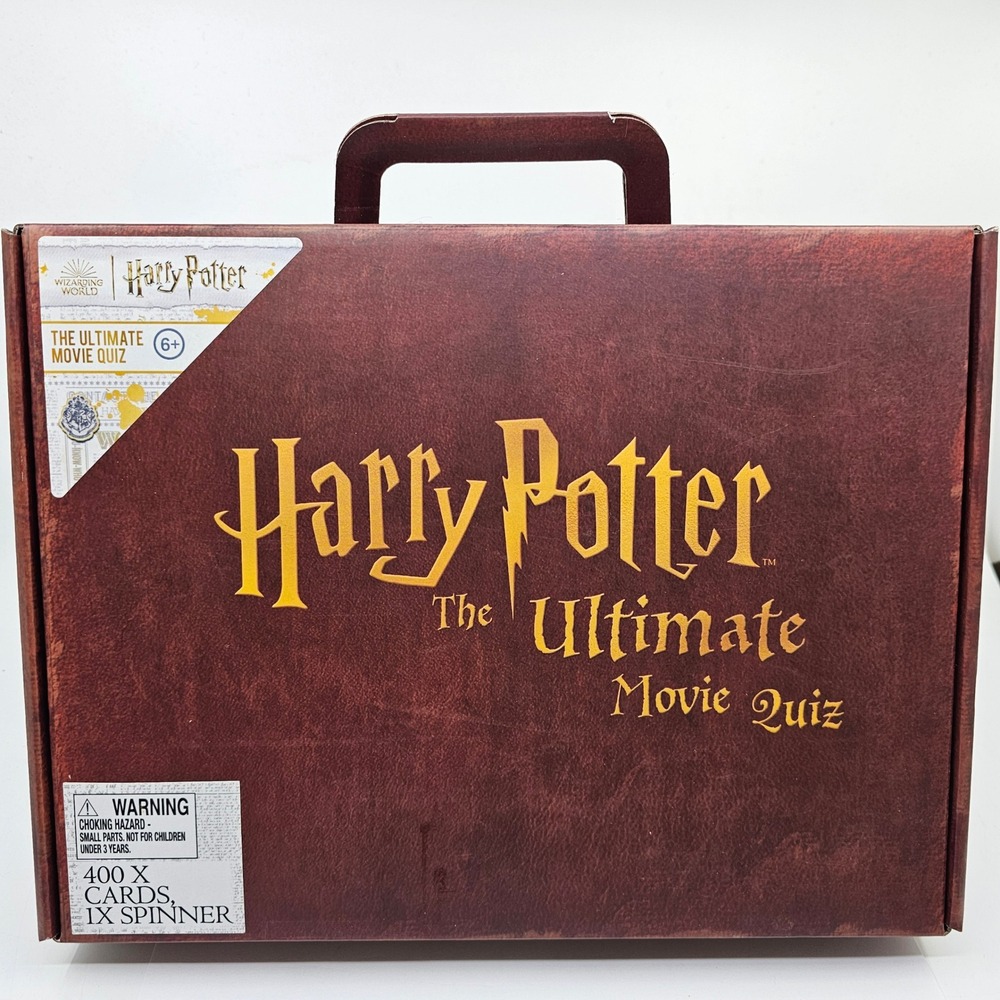 Harry Potter The Ultimate Movie Quiz Game Trivia Cards Sealed Complete CIB